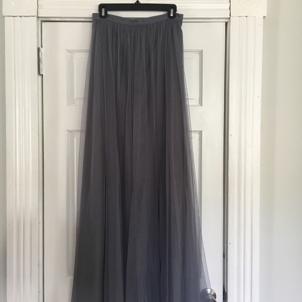 BHLDN Louise Tulle skirt for prom or wedding - Picture 2 of 8
